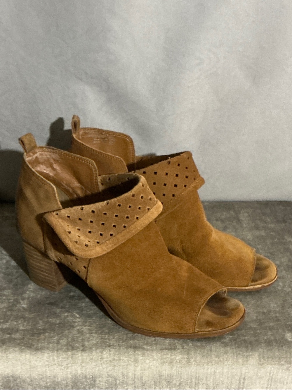 Gianni Bini Suede Leather Ankle Boots